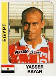 Sticker Yasser Rayan - African Cup of Nations 1996 n. 64 - Panini
