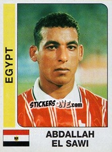 Sticker Abdallam El Sawi - African Cup of Nations 1996 n. 67 - Panini