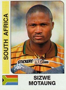 Cromo Sizwe Motaung - African Cup of Nations 1996 - Panini