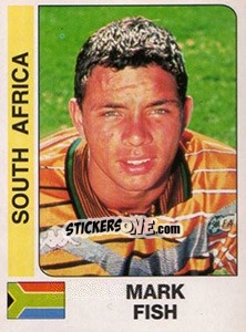 Cromo Mark Fish - African Cup of Nations 1996 - Panini