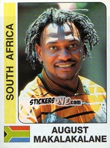 Sticker August Makalakalane - African Cup of Nations 1996 n. 82 - Panini