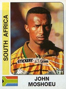 Cromo John Moshoeu - African Cup of Nations 1996 - Panini