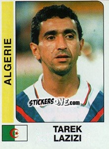 Cromo Tarek Lazizi - African Cup of Nations 1996 - Panini