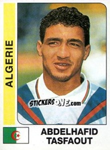 Sticker Abdelhafid Tasfaout - African Cup of Nations 1996 n. 99 - Panini