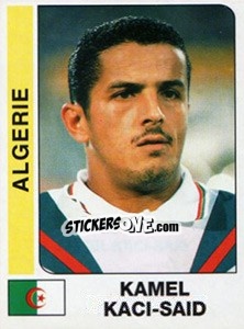 Figurina Kamel Kaci-Said - African Cup of Nations 1996 - Panini