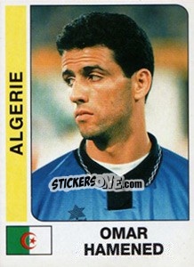 Figurina Omar Hamened - African Cup of Nations 1996 - Panini