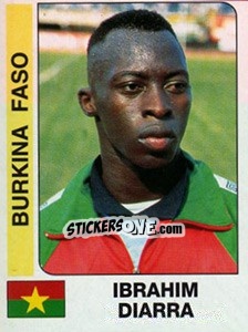 Sticker Ibrahim Diarra - African Cup of Nations 1996 n. 105 - Panini