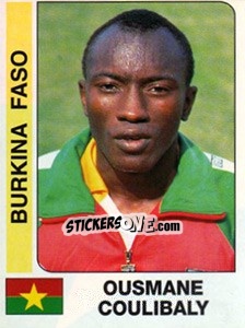 Figurina Ousmane Coulibaly - African Cup of Nations 1996 n. 108 - Panini