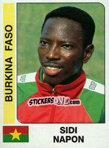 Sticker Sidi Napon - African Cup of Nations 1996 - Panini