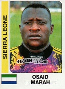 Figurina Osaid Marah - African Cup of Nations 1996 - Panini