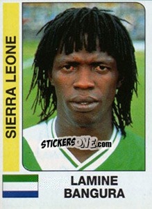 Sticker Lamine Bangura - African Cup of Nations 1996 - Panini