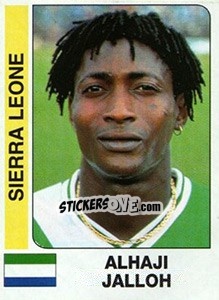 Figurina Alhaji Jalloh - African Cup of Nations 1996 - Panini