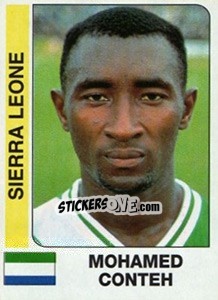 Sticker Mohamed Contem - African Cup of Nations 1996 - Panini