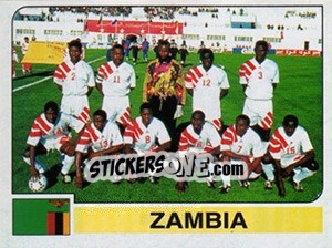 Sticker Team - African Cup of Nations 1996 n. 137 - Panini