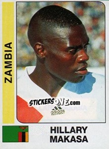 Sticker Hillary Makasa - African Cup of Nations 1996 - Panini