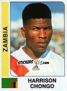 Cromo Harrison Chongo - African Cup of Nations 1996 - Panini