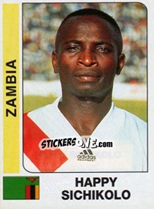 Figurina Happy Sichikolo - African Cup of Nations 1996 - Panini
