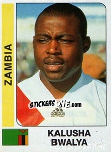 Cromo Kalusha Bwalya - African Cup of Nations 1996 - Panini