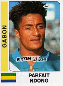 Figurina Parfait Ndong - African Cup of Nations 1996 n. 157 - Panini