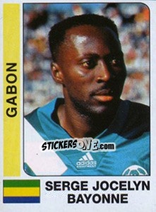 Figurina Serge Jocelyn Bayonne - African Cup of Nations 1996 n. 160 - Panini