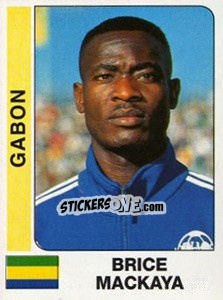 Sticker Brice Mackaya - African Cup of Nations 1996 - Panini