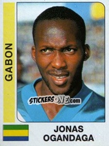 Cromo Jonas Ogandaga - African Cup of Nations 1996 - Panini