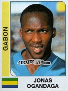 Figurina Jonas Ogandaga - African Cup of Nations 1996 n. 167 - Panini