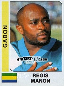 Sticker Regis Manon - African Cup of Nations 1996 - Panini
