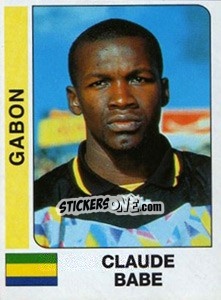 Cromo Claude Babe - African Cup of Nations 1996 - Panini