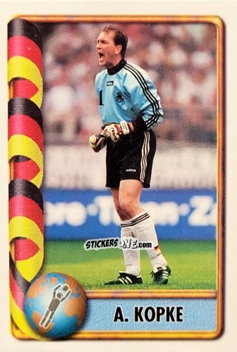 Sticker A. Kopke - Mundial Francia 1998 n. 13 - Navarrete
