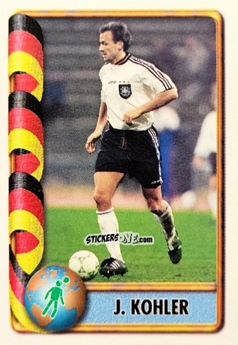 Sticker J. Kohler - Mundial Francia 1998 n. 16 - Navarrete