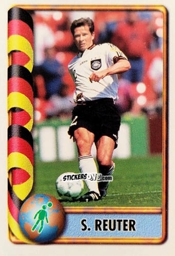 Sticker S. Reuter - Mundial Francia 1998 n. 17 - Navarrete