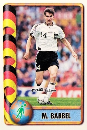 Sticker M. Babbel - Mundial Francia 1998 n. 19 - Navarrete