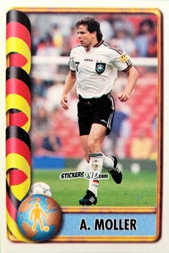 Figurina A. Moller - Mundial Francia 1998 n. 21 - Navarrete
