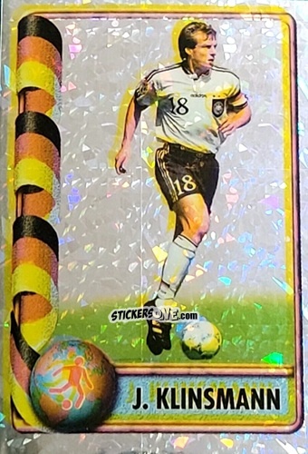 Sticker J. Klinsmann - Mundial Francia 1998 n. 25 - Navarrete