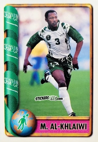 Sticker Mohammed Al-Khilaiwi - Mundial Francia 1998 n. 31 - Navarrete