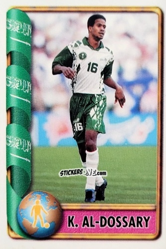 Figurina Khamis Al Dossari - Mundial Francia 1998 n. 36 - Navarrete