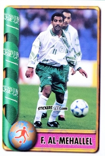 Sticker F. Al-Mehallel - Mundial Francia 1998 n. 39 - Navarrete