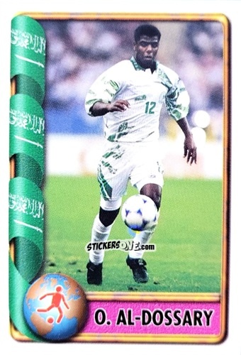 Sticker Obeid Al-Dosary - Mundial Francia 1998 n. 40 - Navarrete