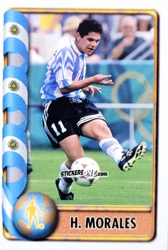 Sticker H. Morales - Mundial Francia 1998 n. 52 - Navarrete