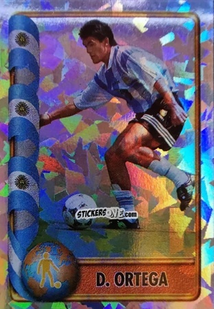Sticker D. Ortega - Mundial Francia 1998 n. 54 - Navarrete