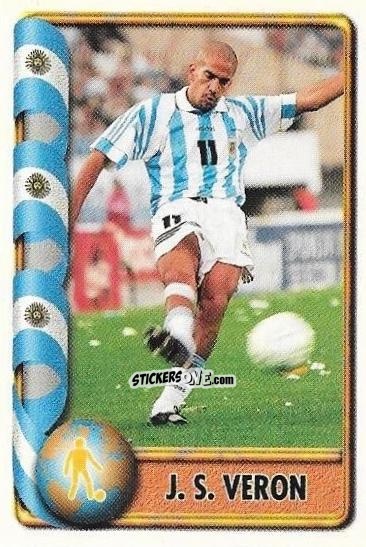 Sticker J. S. Veron - Mundial Francia 1998 n. 55 - Navarrete