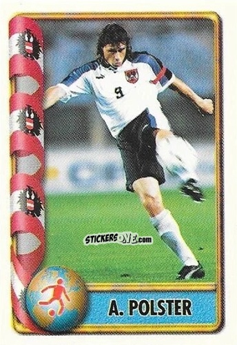 Sticker A. Polster - Mundial Francia 1998 n. 70 - Navarrete