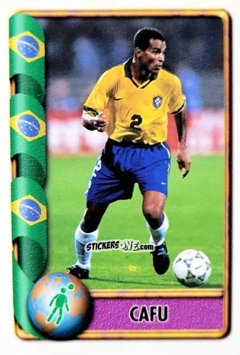 Sticker Cafu - Mundial Francia 1998 n. 95 - Navarrete