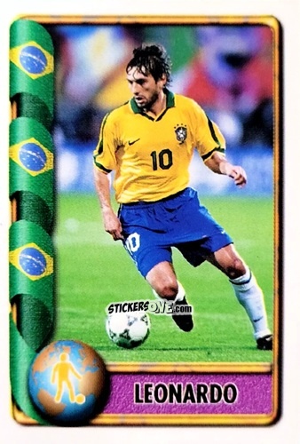 Sticker Leonardo - Mundial Francia 1998 n. 100 - Navarrete