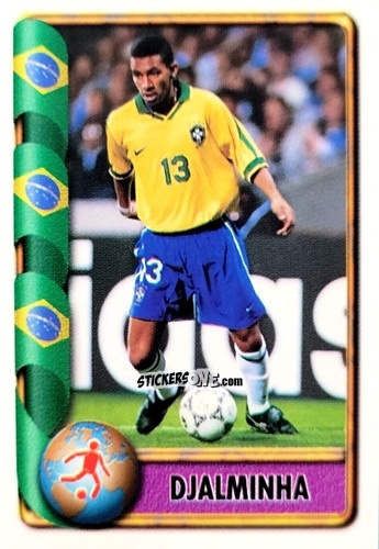 Sticker Djalminha - Mundial Francia 1998 n. 102 - Navarrete