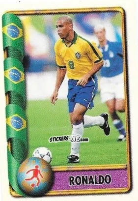 Figurina Ronaldo - Mundial Francia 1998 n. 105 - Navarrete