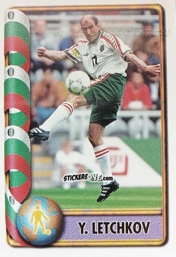 Sticker Y. Letchkov - Mundial Francia 1998 n. 112 - Navarrete