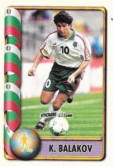 Sticker K. Balakov - Mundial Francia 1998 n. 113 - Navarrete