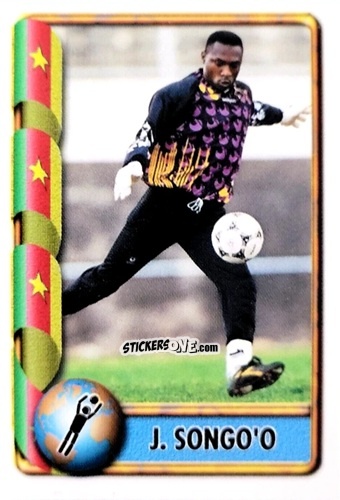 Figurina J. Songo'o - Mundial Francia 1998 n. 125 - Navarrete